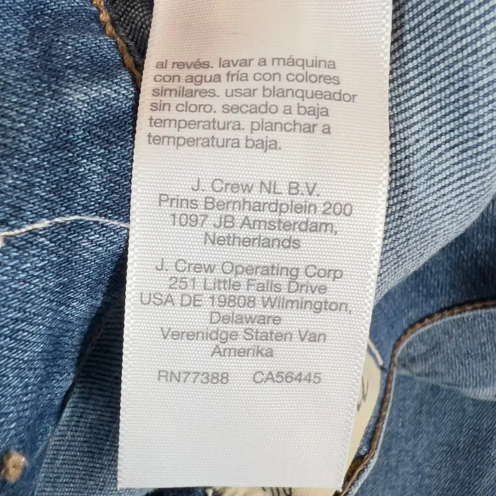 Madewell 10" Roadtripper Jeans Style # MD518 Woman's 27 Skinny High Rise Stretch - Picture 14 of 16